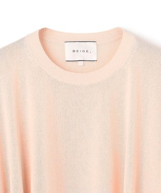 BEIGE， YOOPER / ドライタッチ シアーニット 【WEB限定カラー】 Pink