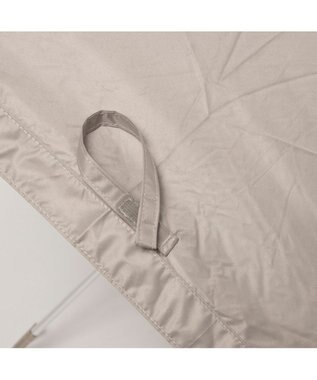 UNBILLION カシュネ cachenez / PUビッグリボン3段折りたたみ傘 ダークベージュ