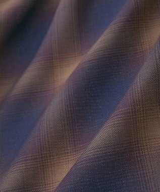 Green Parks ・ＥＬＥＮＣＡＲＥ　ＤＵＥ　チェックギャザーシャツ Navy