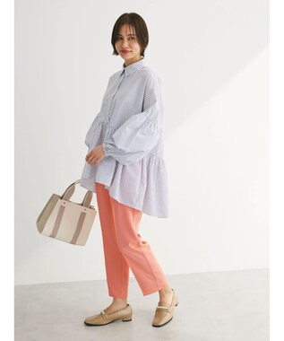 Green Parks ・ＥＬＥＮＣＡＲＥ　ＤＵＥ　ギャザーキリカエチュニック Off White