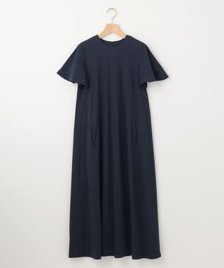 組曲 サマージャージフレア ワンピース ネイビー系