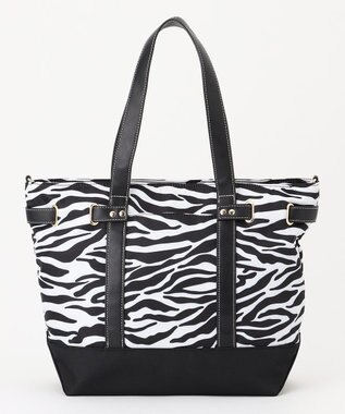 LA BAGAGERIE ベルテッド2WAYトート ゼブラ