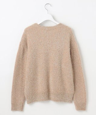 自由区 S 【カタログ掲載】フェザーラメプルオーバー ニット モカ
