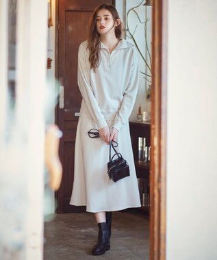 23区 【SLOW】ヴィンテージテリー マーメイド スカート フロスト系