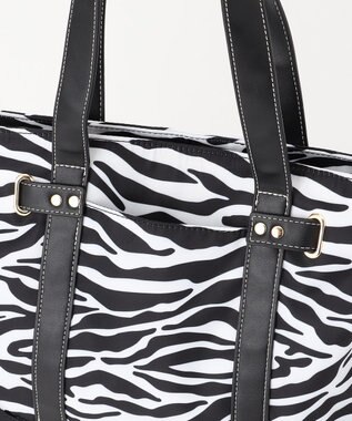 LA BAGAGERIE ベルテッド2WAYトート ゼブラ