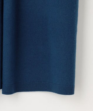 自由区 L 【洗える】ソフトウールハイゲージ  コーディガン ブルー系