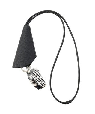 AMERICAN HOLIC コーム付きネックレスキーチャーム Black