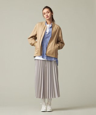 J.PRESS YORK STREET 【UNISEX】MA-1ブルゾン ベージュ系