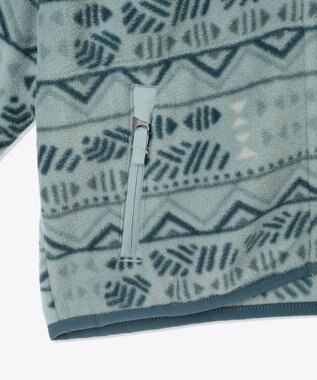 Columbia Columbia/ 【KIDS】セコイアグローブプリンテッドフルジップフリース /コロンビア Crushed Blue Horizons、 Crushed Blue