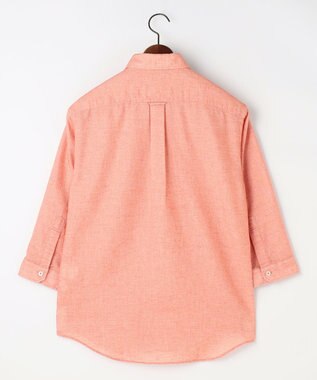 JOSEPH ABBOUD 【サステイナブル・JAPANファブリック】ソアロンパナマシャンブレーシャツ オレンジ系