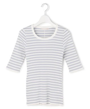 ICB L 4×2リブ プルオーバーカットソー