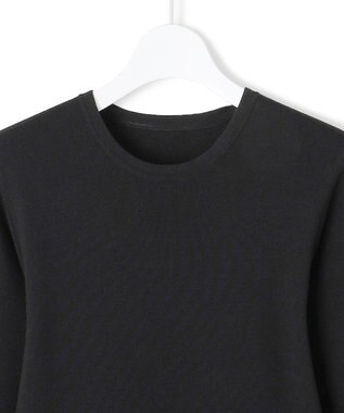 23区 【滝沢眞規子さん着用/一部店舗限定/洗える】ニットコンビジャカード ワンピース ブラック系