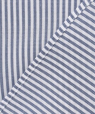 GOTAIRIKU 春夏向け【形態安定】SUMMERPREMIUMPLEATS_セミワイドカラー 半袖ドレスシャツ(26年限定色) 26年限定色/サックスブルー×ストライプ
