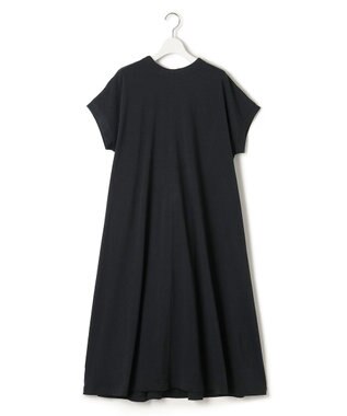 J.PRESS YORK STREET 【WOMEN】キャップスリーブ　ワンピース ブラック系