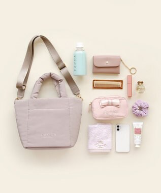 TOCCA 【WEB＆一部店舗限定】MACCHERONE CUSION BAG バッグ グレージュ系