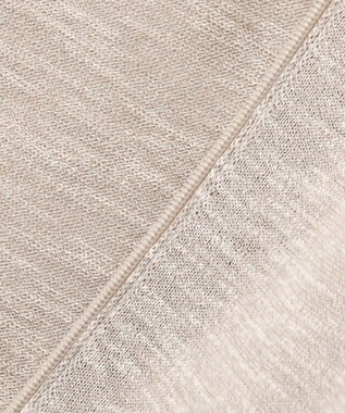 JOSEPH ABBOUD 【イタリア糸使用/清涼感/軽い/洗える/サスティナブル】スラブギマ ニット  ジップ ブルゾン ベージュ系