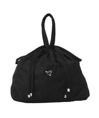 Green Parks ■ＷＩＴＨ　ＫＵＲＵＭＩ．Ｎ　２ｗａｙ巾着バッグ Black
