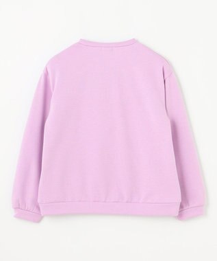 ANY KIDS 裏シャギーアニマルトレーナー ラベンダー（ウサギ）