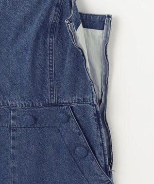 GRACE CONTINENTAL デニムサロペット インディゴ