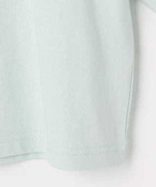 ANY KIDS 【綿100%】ネコアソート 長袖Tシャツ ミント