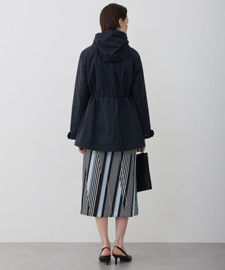 ICB L テントライン フーデットコート ネイビー