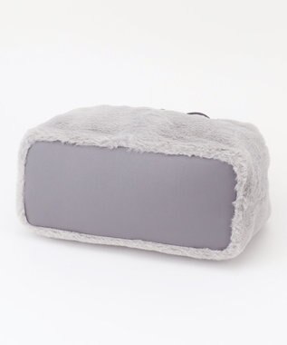 ANY SIS 【2WAY】ベルトメタルファートート バッグ ライトグレー