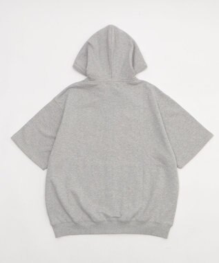 WEGO 【ユニセックス着用ITEM】カレッジロゴジップパーカー（SS） 杢グレー