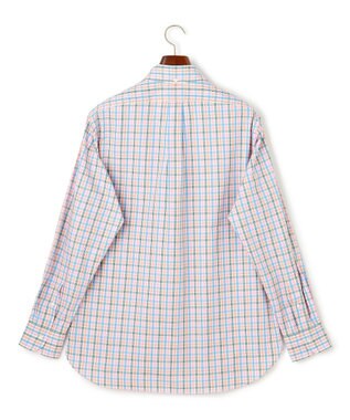 J.PRESS MEN 【SOMELOS / ソメロス】コットンオックス マルチチェックシャツ / B.D. ピンク系3