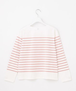 J.PRESS LADIES バスクボーダー カットソー ピンクボーダー系