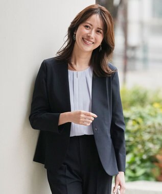 スマートビューティストレッチカラーレス ジャケット