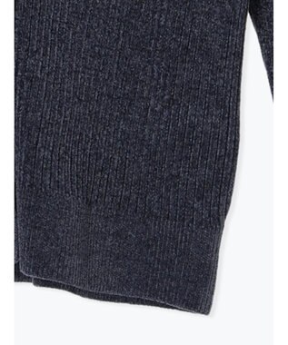 Te chichi モールリブカーディガン チャコールグレー