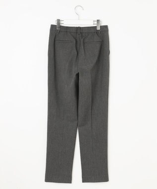 J.PRESS LADIES T/Rアルガンシルク テーパード パンツ ライトグレー系