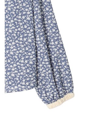 Green Parks ・ＥＬＥＮＣＡＲＥ　ＤＵＥコバナパイピングブラウス Blue