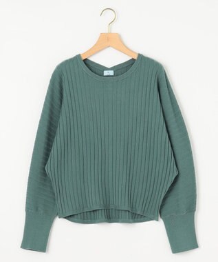 組曲 BOREROリブドルマン ニット ライトグリーン系