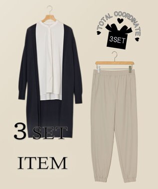 ONWARD Reuse Park 3セット商品/サイズ4【ICB】ニット春夏×ブラウス春夏×パンツ春夏