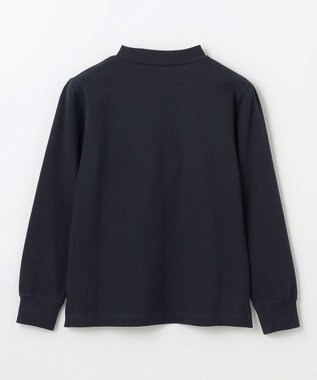 J.PRESS KIDS 【110-130cm】スパンフライス ハイネックカットソー ネイビー系