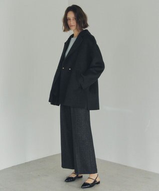 ウールMIXリバーミドル丈コート / YECCA VECCA | ファッション通販