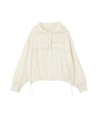 earth music&ecology 【予約】シアーシャツブルゾン ブラック