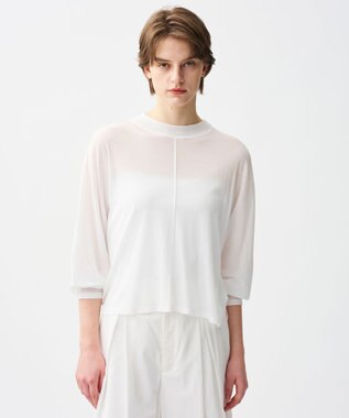 uncrave シアーハイツイストリブ ドルマントップス