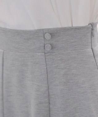 Tiaclasse ポンチフレアスカート グレー