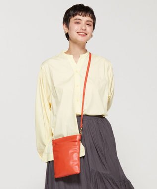 LA BAGAGERIE シープレザー　スクエアポシェット