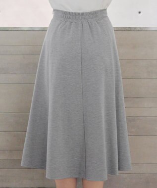 Tiaclasse ポンチフレアスカート グレー