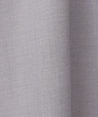 J.PRESS YORK STREET 【WOMEN】バックドレープ シャツワンピース ライトグレー系