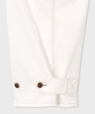 Paul Smith コントラストステッチ カーペンターパンツ ホワイト