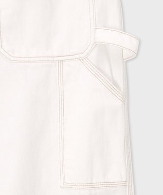 Paul Smith コントラストステッチ カーペンターパンツ ホワイト