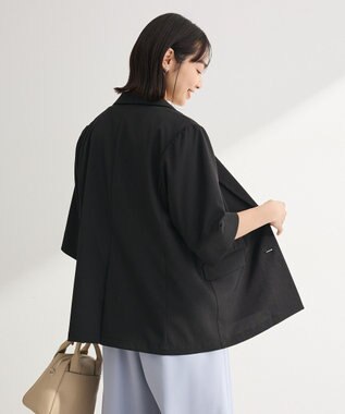 Green Parks シングル半袖ジャケット Black