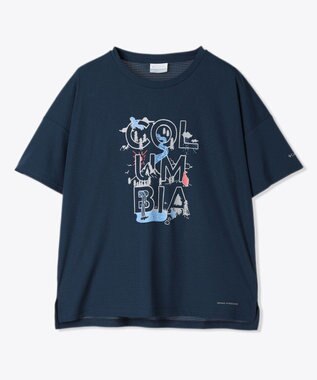Columbia Columbia/ ウィメンズローハイクオムニフリーズショートスリーブTシャツ /コロンビア Columbia Navy