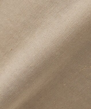 23区 L 【GOLD LABEL】クリスピーリネンストレッチ サスペンダーパンツ ブラウン系