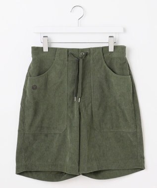 PW CIRCULUS 【手洗い洗濯可 / NEWシーズン素材 / ストレッチ】【MEN】コーデュロイショーツ ゴルフ グリーン系