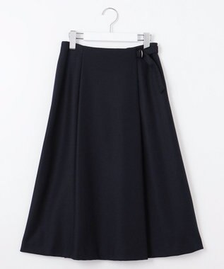 J.PRESS LADIES 【セットアップ対応】コンパクトジャージー スカート ネイビー系